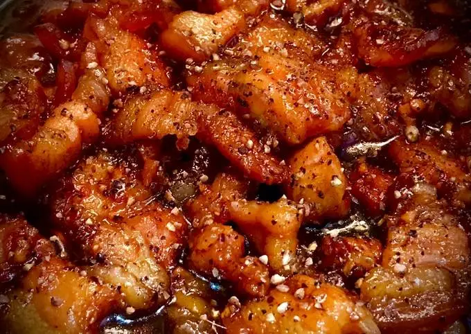 Hình ảnh Cơm + Thịt kho tiêu