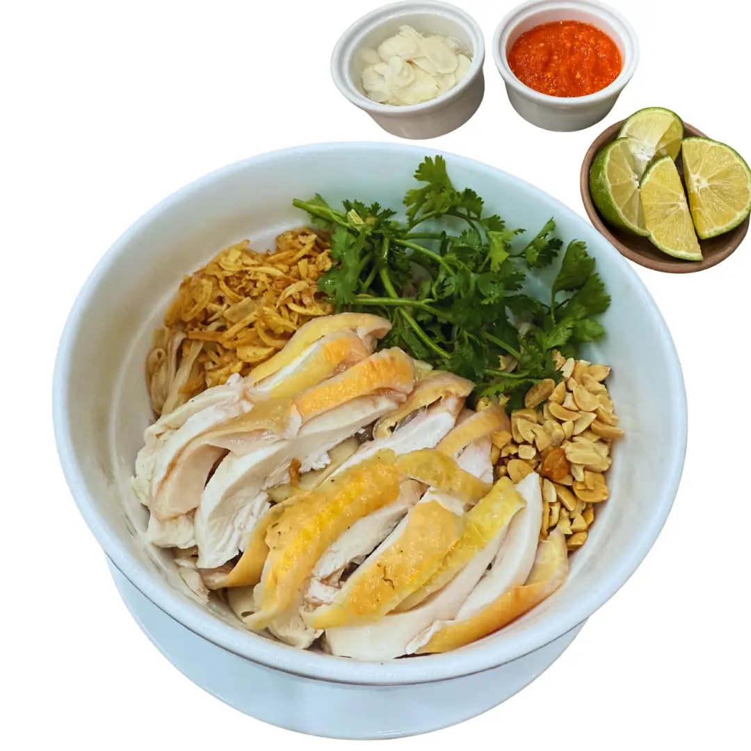 Hình ảnh Phở Trộn Gà Lườn