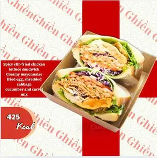 Hình ảnh Sandwich Gà Cay Spicy Love 