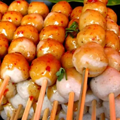 Hình ảnh Cá viên chiên 1 xiên