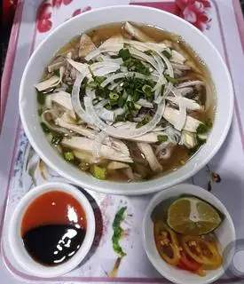 Hình ảnh phở gà