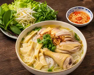 Hình ảnh Bún măng gà đặc biệt