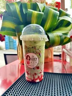 Hình ảnh Matcha latte Dâu
