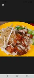 Hình ảnh Cơm  Ba rọi nướng + Bì