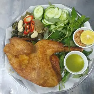 Hình ảnh 1/2 con Gà Ta thả vườn nướng sả ớt