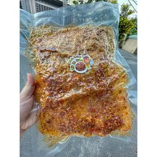 Hình ảnh bánh tráng tỏi muối bò