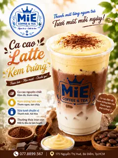 Hình ảnh Ca cao Latte Kem sz L