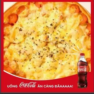 Hình ảnh Pizza Phomai 21cm + Coca nhỏ