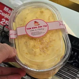 Hình ảnh Bông Lan Kem Trứng Dừa Nướng