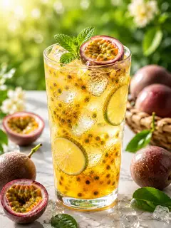 Hình ảnh soda chanh dây