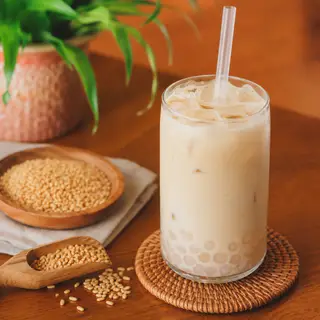 Hình ảnh Trà Sữa Gạo Rang