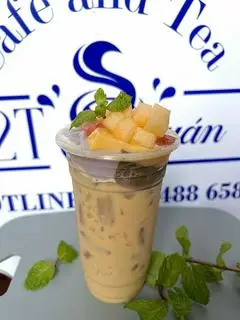 Hình ảnh Trà sữa dưa lưới hoàng gia