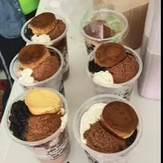 Hình ảnh Cacao dầm phô mai tươi chân châu