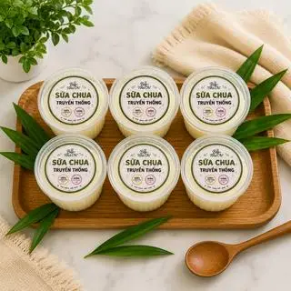 Hình ảnh Set 6 Hủ Sữa Chua Nguyên Vị