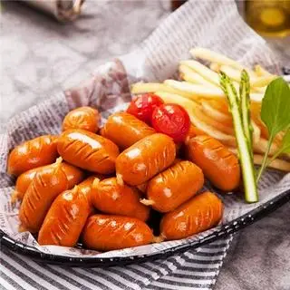 Hình ảnh Xúc xích bi ( Xiên 2 viên )