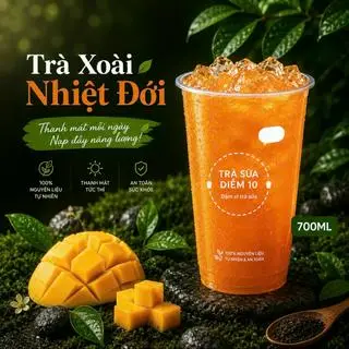 Hình ảnh Trà Xoài Nhiệt Đới