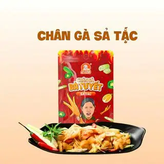 Hình ảnh Chân Gà Rút Xương Sả Tắc Bà Tuyết (Gói Ăn Liền)