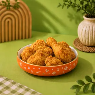 Hình ảnh Gà Rán Nửa Con