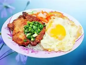 Hình ảnh Cơm Tấm Sườn Ram - Ốp La