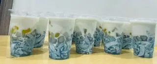 Hình ảnh Chè Dừa Dầm Fulltopinggg size 500ml