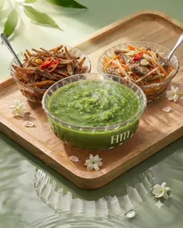 Hình ảnh  Combo cá cơm Rim dưa mắm