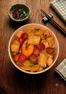 Hình ảnh Khoai trộn đặc biệt