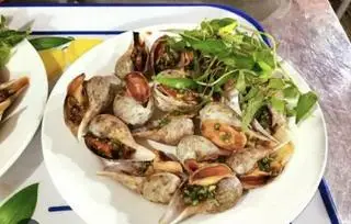 Hình ảnh Ốc muỗng nướng tiêu xanh