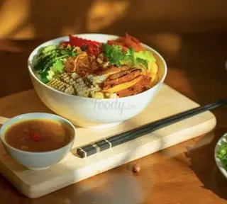 Hình ảnh bún trộn nam bộ 