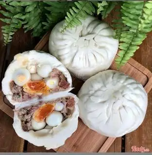 Hình ảnh Bánh bao trứng muối