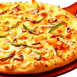 Hình ảnh Pizza meat love L24 - 1 trà hoa quả