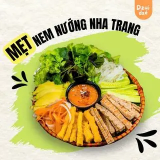 Hình ảnh Mẹt nem nướng Nha Trang Dzui Dzui