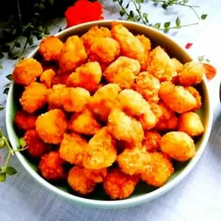Hình ảnh Gà viên popcorn - 1 xúc xích - 1 coca