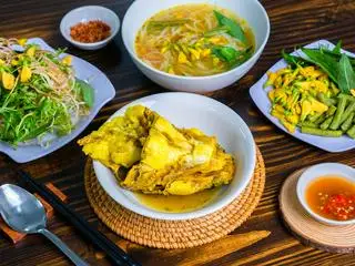 Hình ảnh Bún Đầu Cá Lóc Vừa