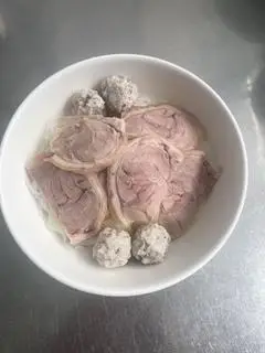 Hình ảnh Bún  mọc thịt