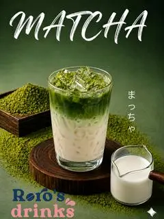 Hình ảnh Matcha Latte Sữa Hạt