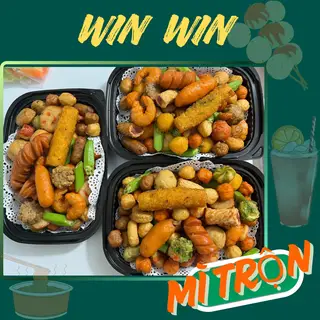 Hình ảnh Combo Cá Viên Siêu To Khổng Lồ Nguyên Bản - Tặng Thanh Cua Phomai
