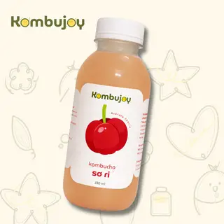 Hình ảnh Kombucha Sơ Ri - chai 330ml