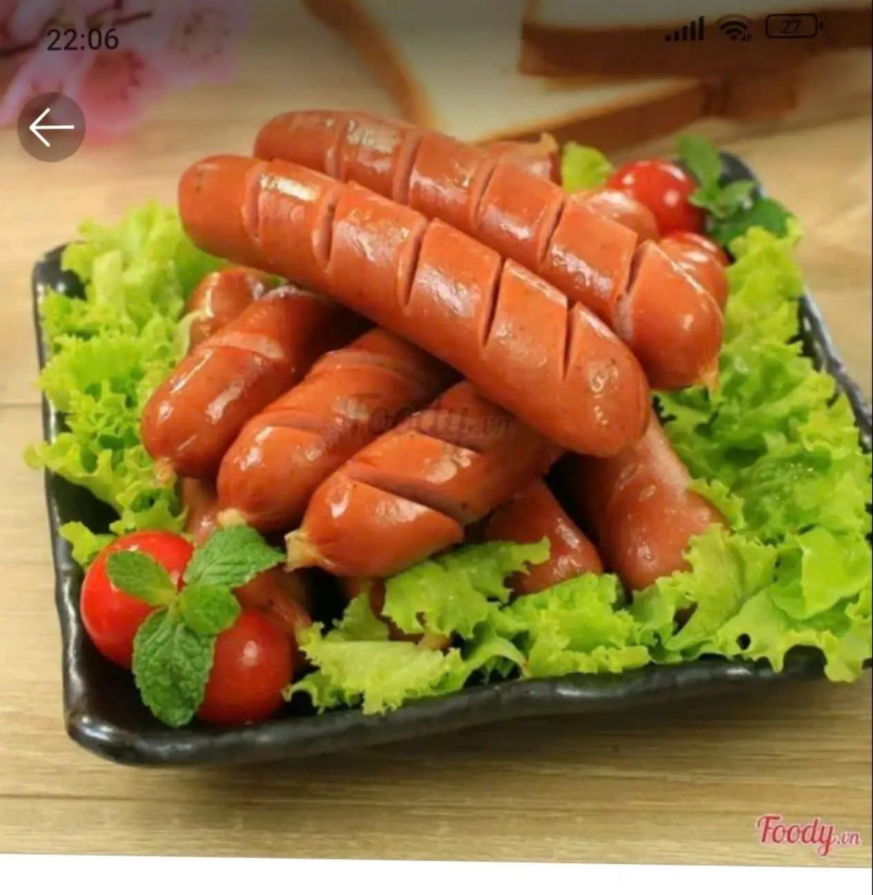 Hình ảnh 1 cây xúc xích