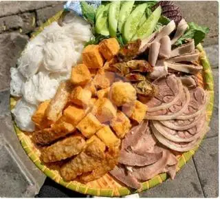 Hình ảnh Bún đậu đầy đủ không nem