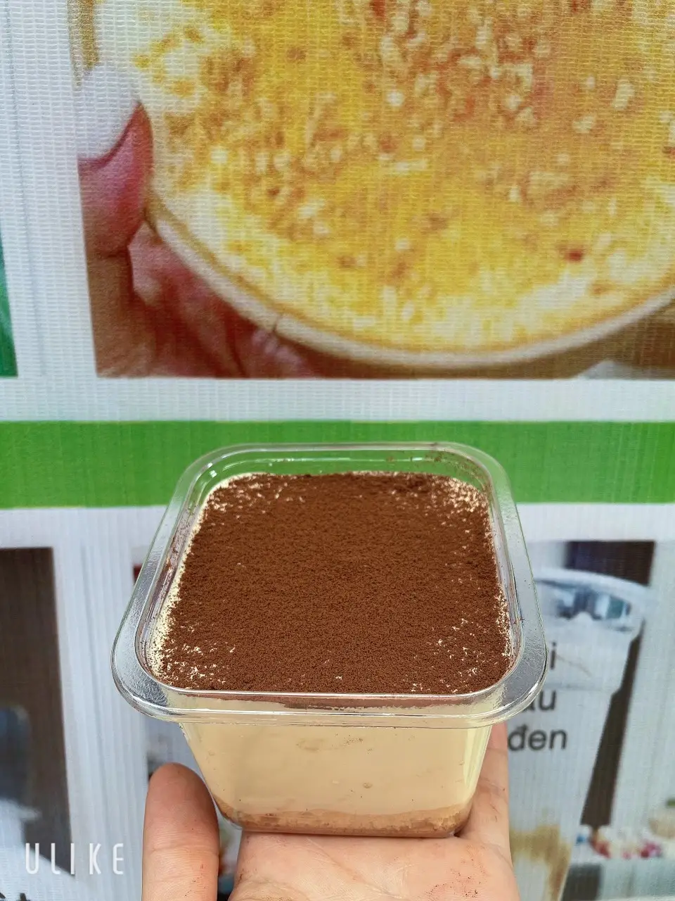 Hình ảnh bánh tiramisu vị cơ bản