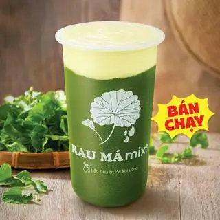 Hình ảnh Rau Má Mix Sầu Riêng Sữa Dừa