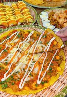 Hình ảnh Bánh tráng nướng thập cẩm