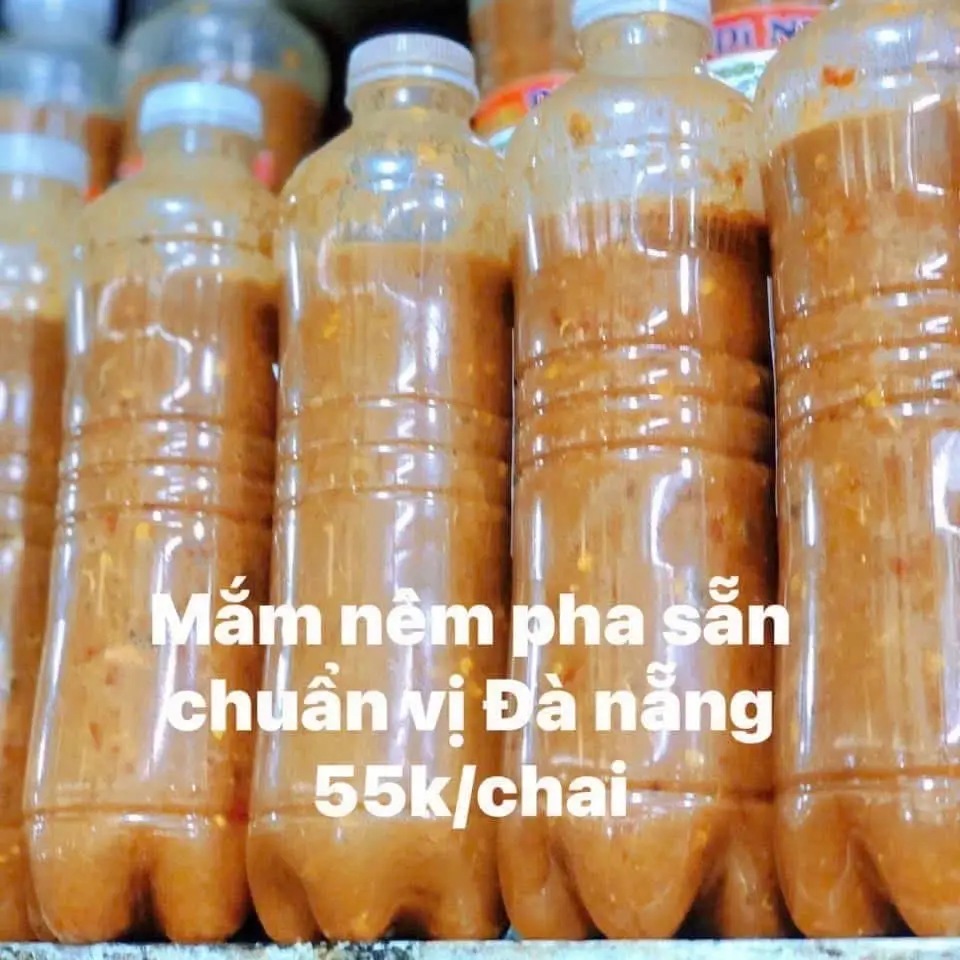 Hình ảnh MẮM NÊM PHA SẴN CHUẨN VỊ ĐÀ MẴNG CHAI 500G