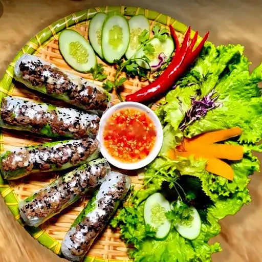 Hình ảnh Set 5 gỏi cuốn bò xào mềm mọng