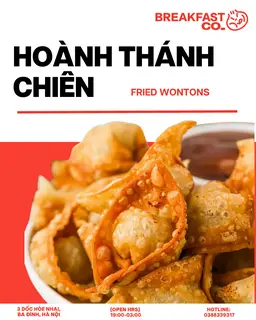 Hình ảnh Hoành thánh chiên