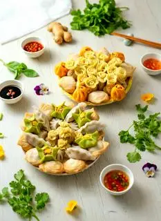 Hình ảnh Combo Lục Hoà - Há Cảo Chay Gia đình / 60 Cái
