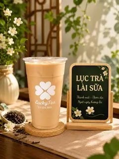 Hình ảnh Lục Trà Lài Sữa