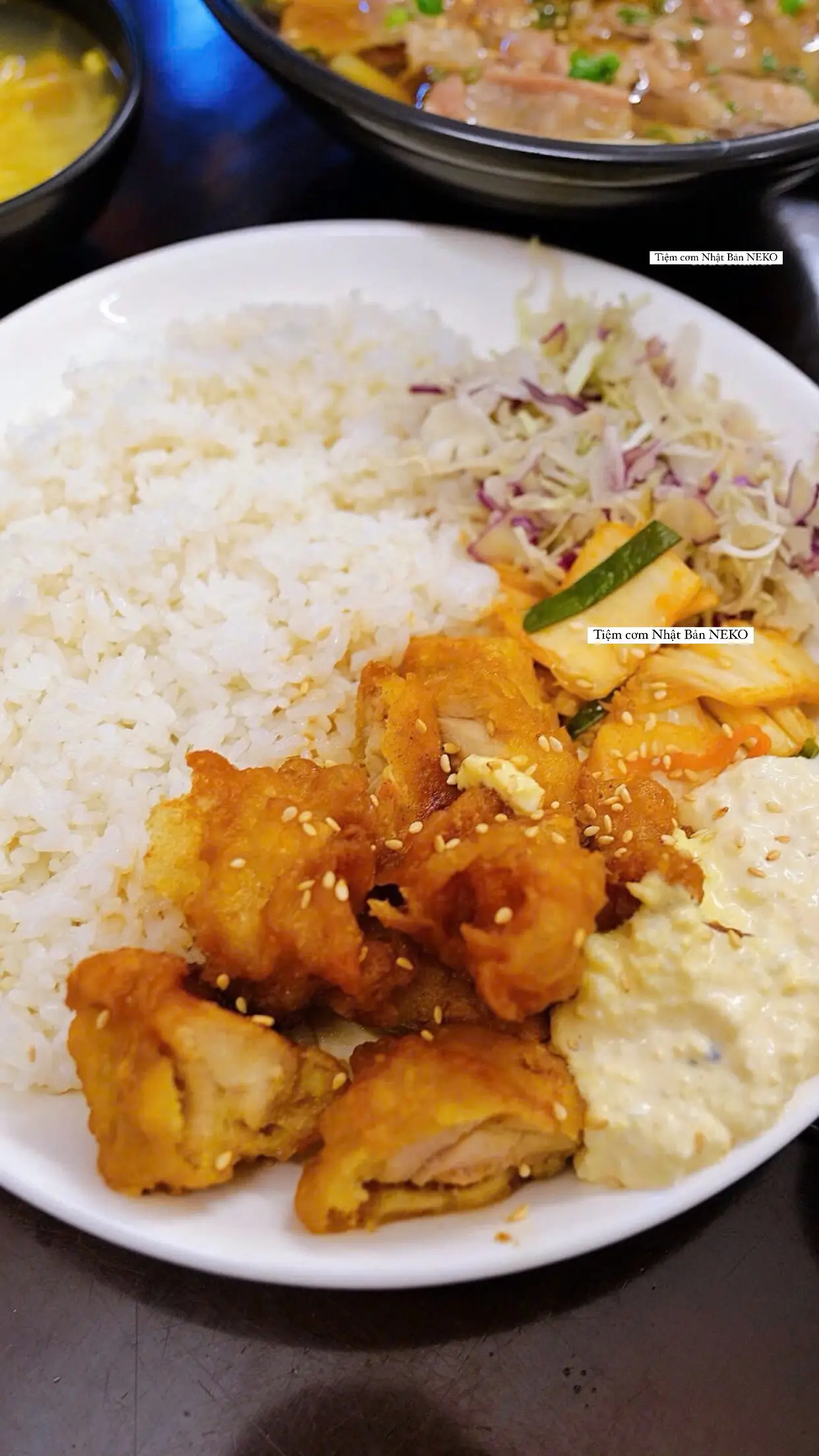 Hình ảnh Gà chiên tempura sốt trứng - Chicken nanban