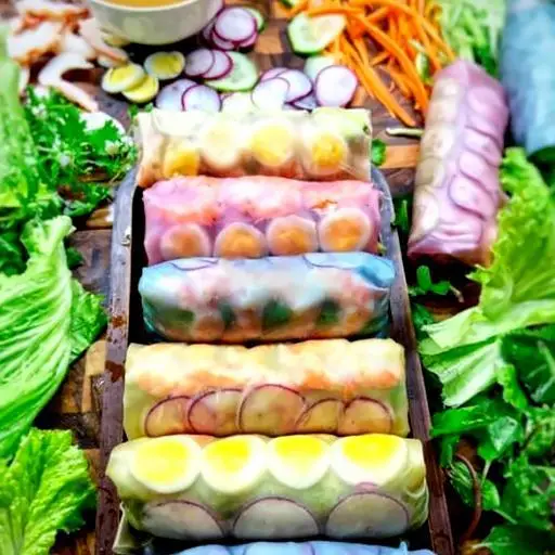 Hình ảnh Set 5 gỏi cuốn nem lụi thơn ngon