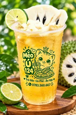 Hình ảnh trà mãng cầu Hottrend size lớn 700ml